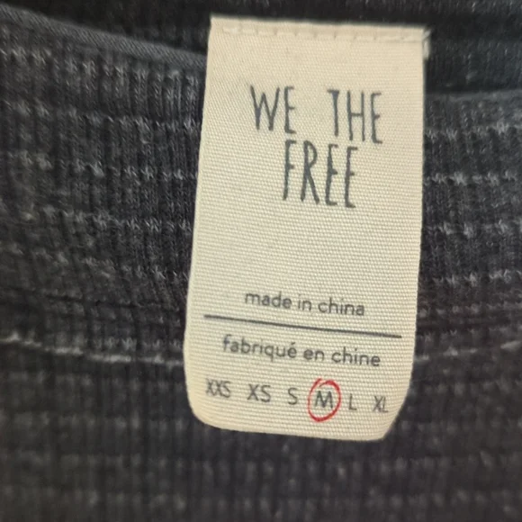 Free People Willow Washed Thermal Tunic - Picture 5 of 6